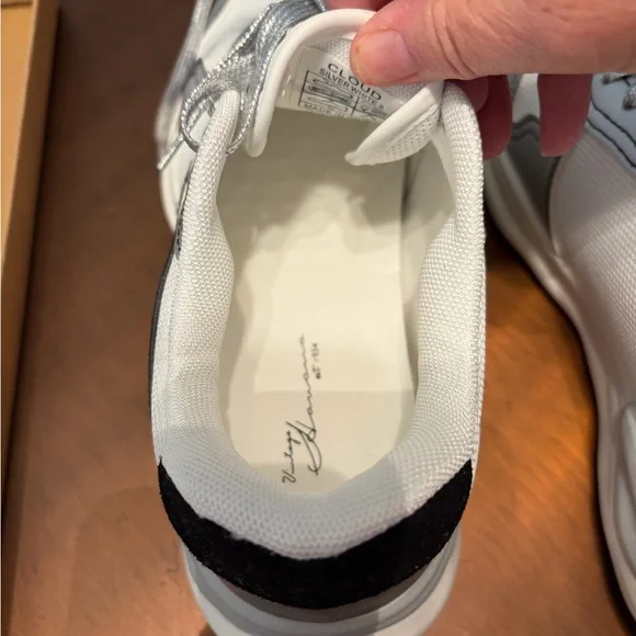 Vintage Havana Silver and White Sneakers - Picture 5 of 7